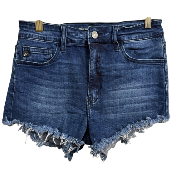 KanCan Denim Shorts Size 9/28 Blue - Picture 1 of 6